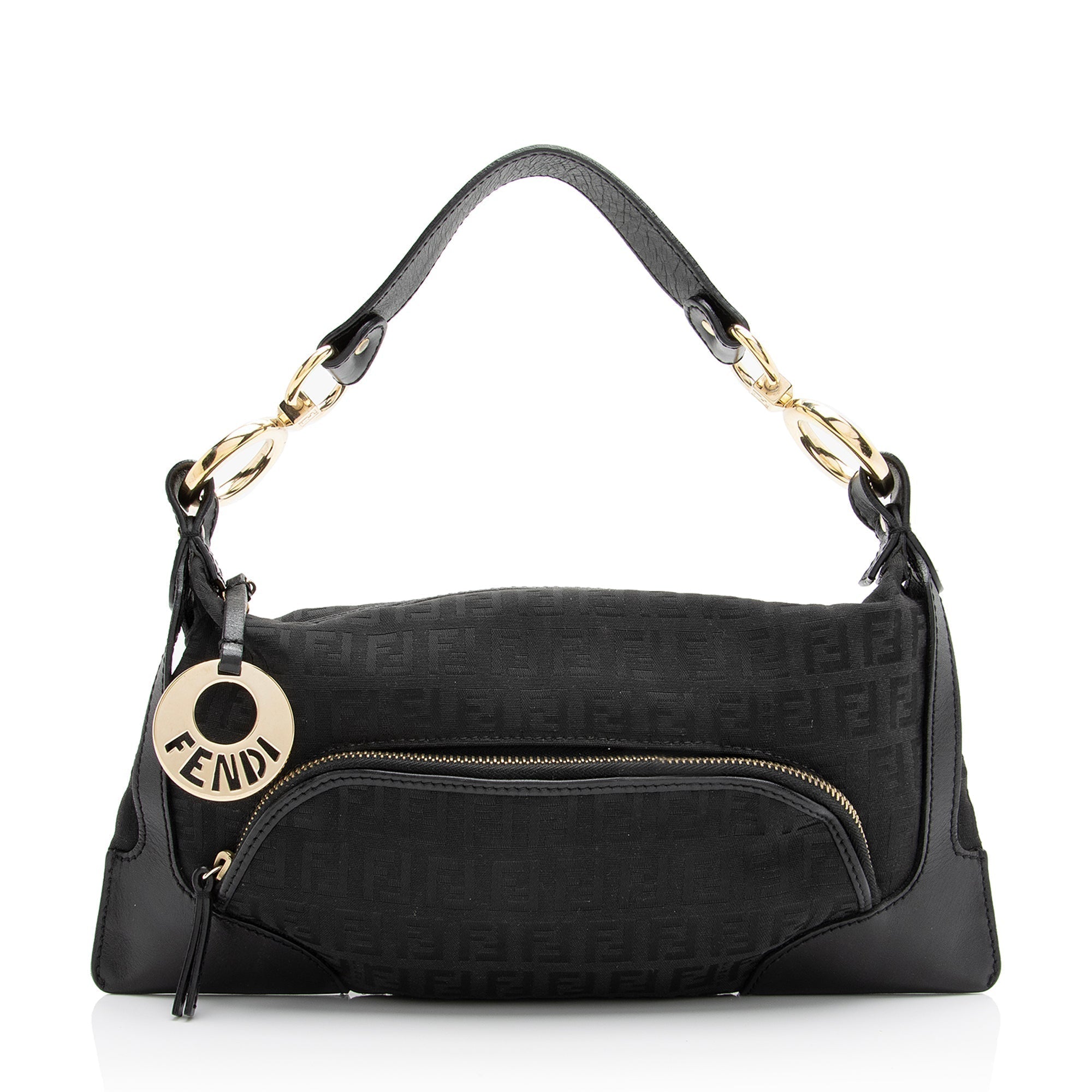 Fendi Zucchino Chef Small Shoulder Bag