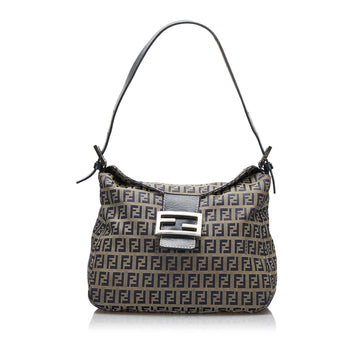Fendi Zucchino Flap Shoulder Bag