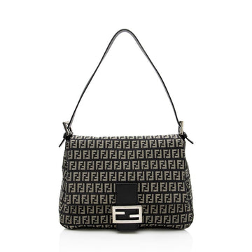 Fendi Zucchino Forever Mamma Shoulder Bag (SHF-13203)