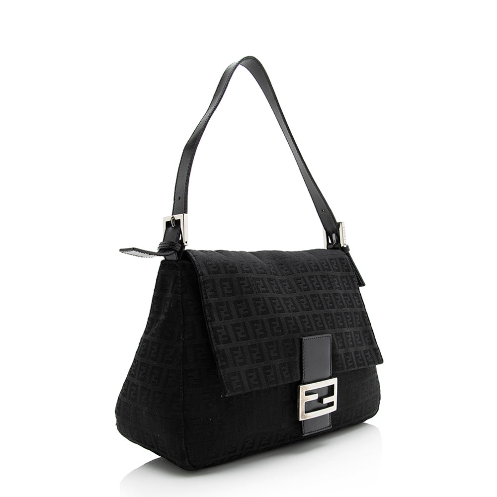Fendi Zucchino Forever Mamma Shoulder Bag
