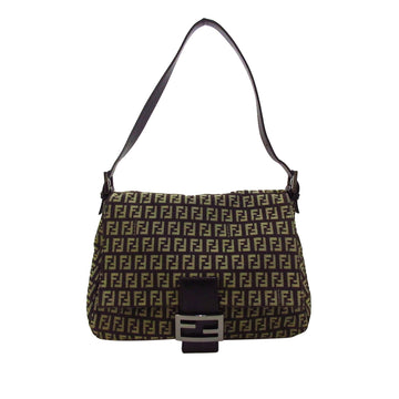 Fendi Zucchino Mamma Forever Shoulder Bag