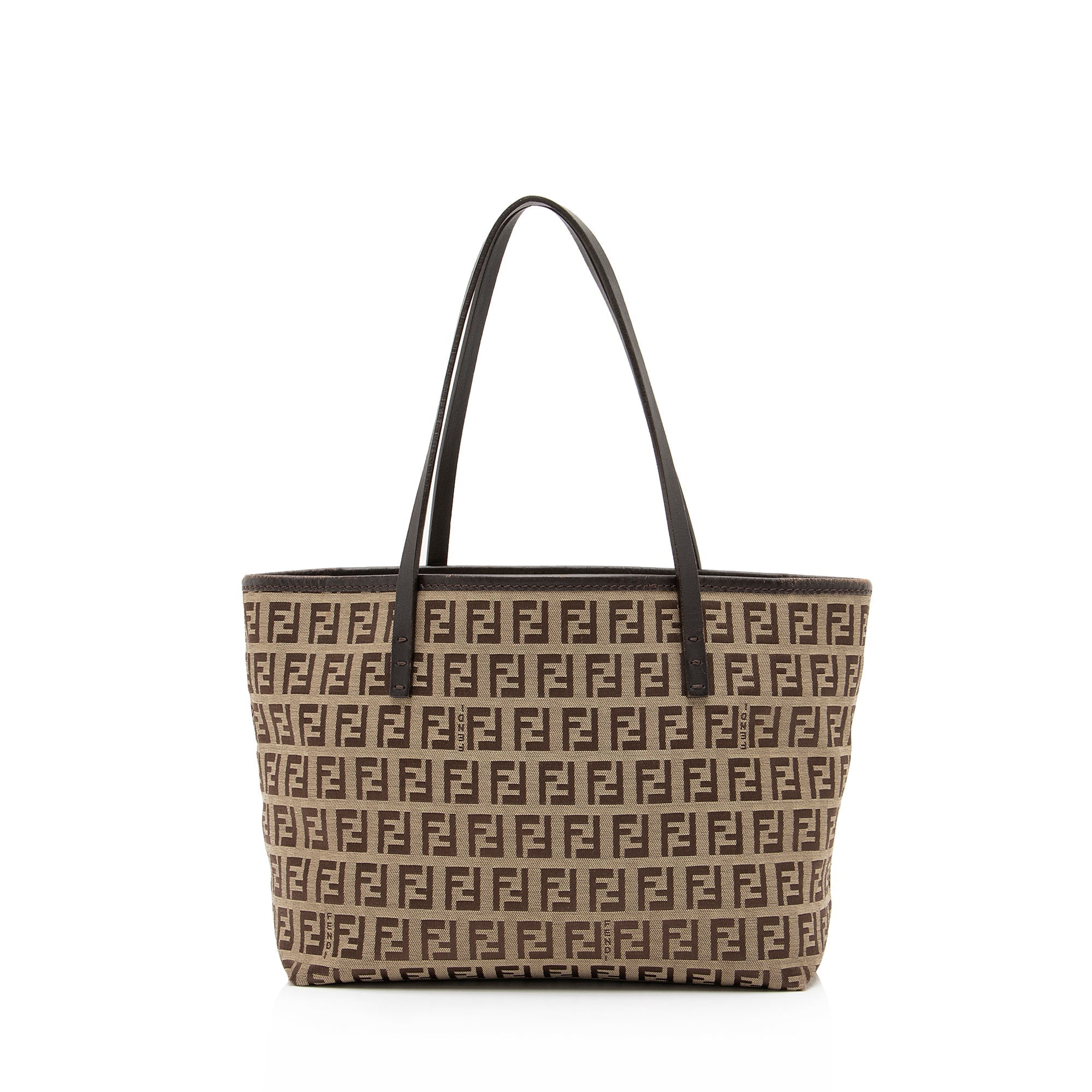 Fendi Zucchino Mini Roll Tote