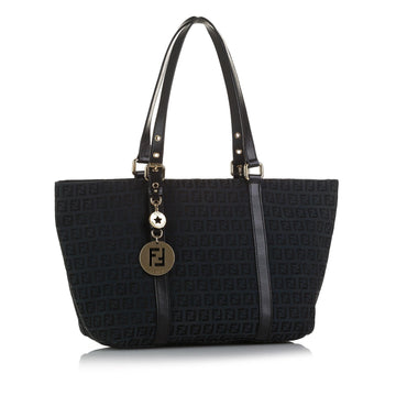 Fendi Zucchino Superstar Canvas Tote (SHG-UfLfjB)