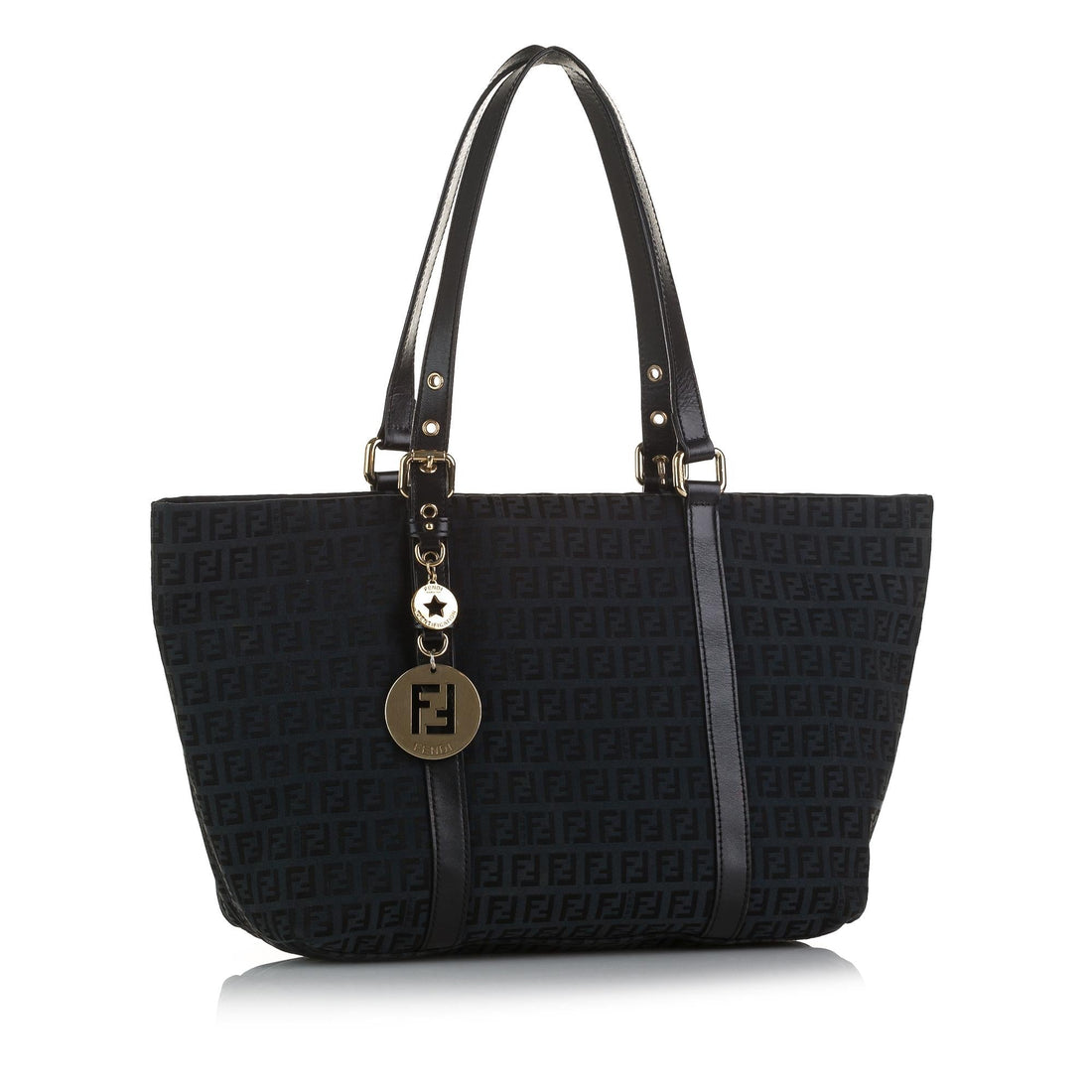 Fendi Zucchino Superstar Canvas Tote