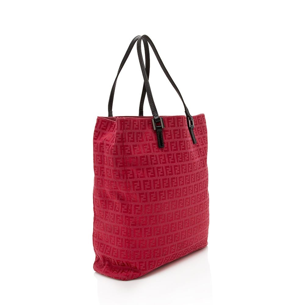 Fendi Zucchino Tall Tote (SHF-12246)