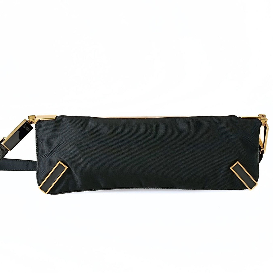 FENDI Fendi Fendi vintage baguette in nylon and snakeskin