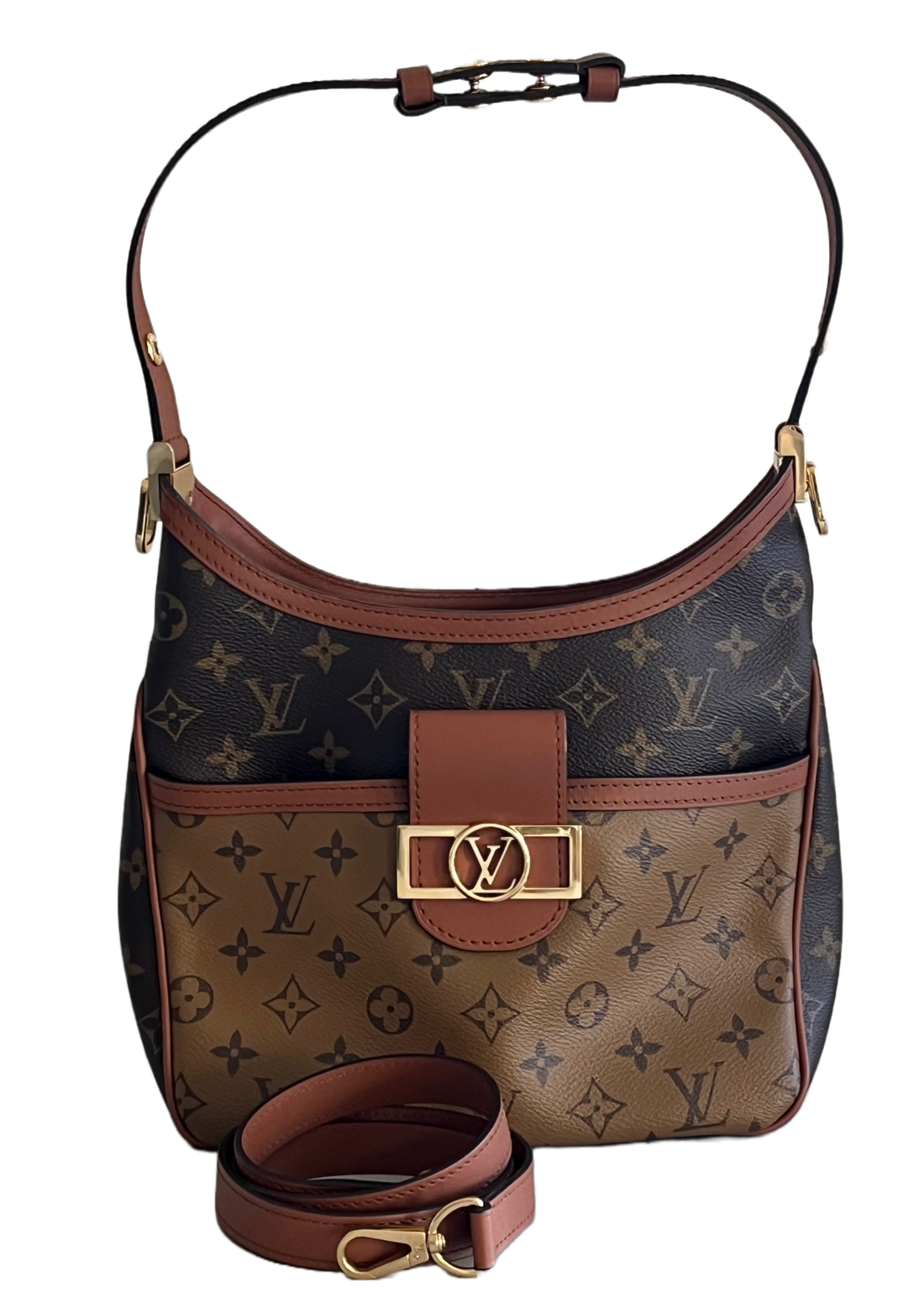 Louis Vuitton Dauphine Hobo PM Reverse Monogram