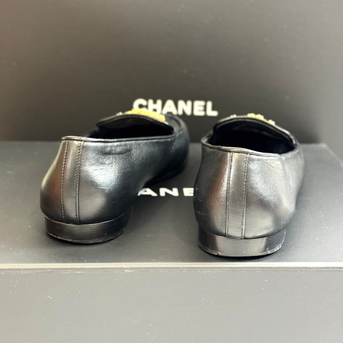 Chanel - Mocassins T.38,5