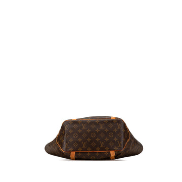 Brown Louis Vuitton Monogram Sac Shopping Tote Bag