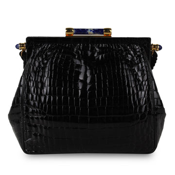 Vintage Croc Crossbody Bag
