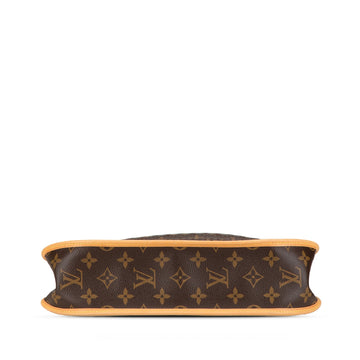 Brown Louis Vuitton Monogram Musette Perforated Crossbody Bag