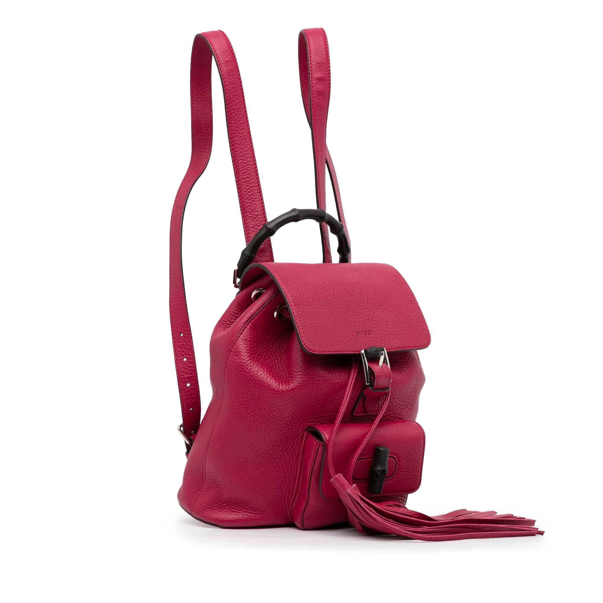 Gucci Bamboo Tassel Backpack (SHG-WiEh6U)