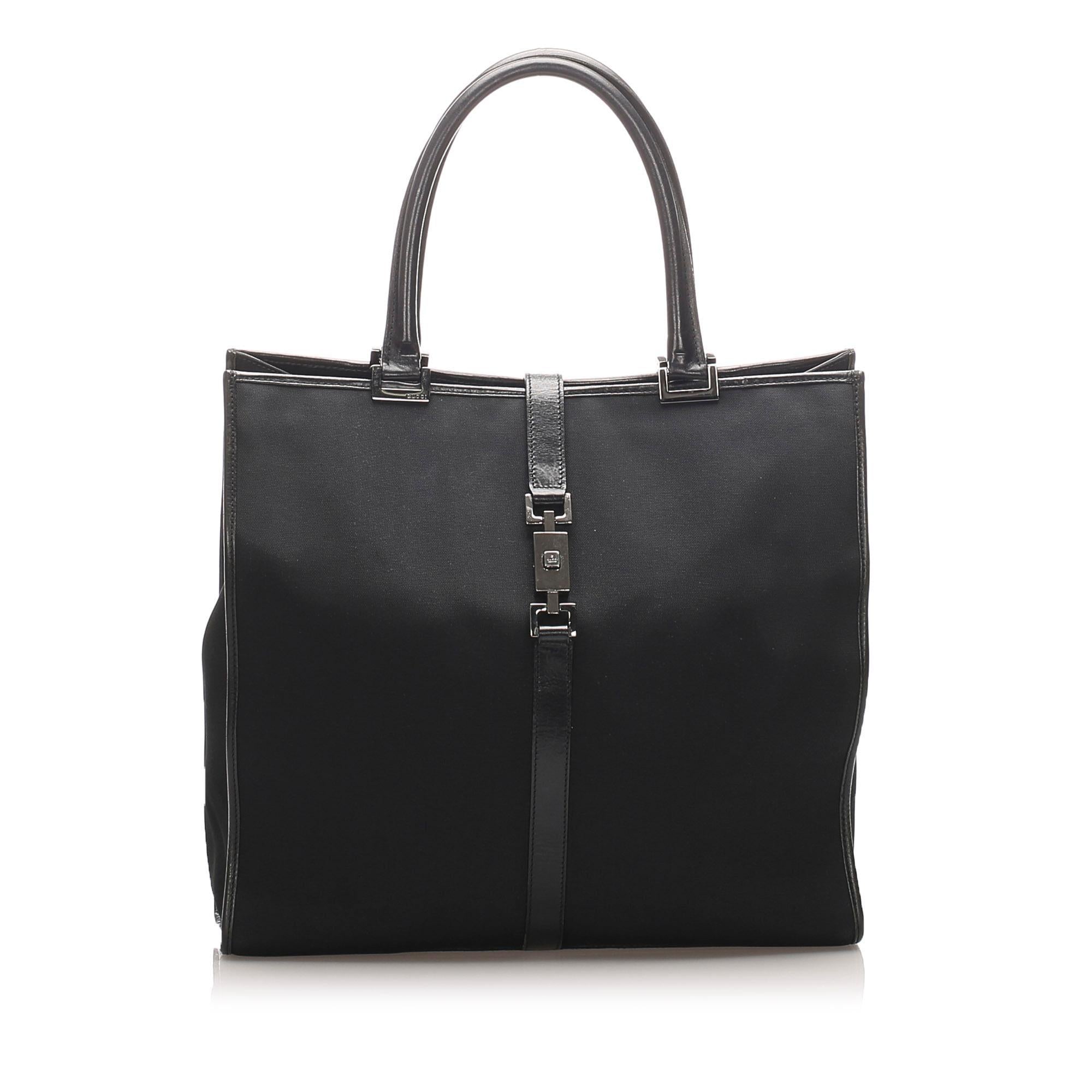 Gucci Canvas Jackie Tote  (SHG-13776)