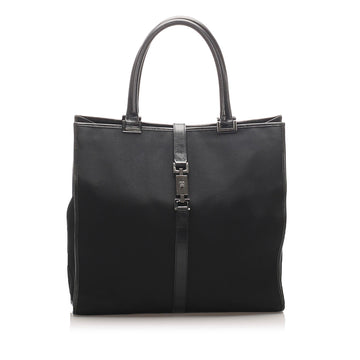 Gucci Canvas Jackie Tote  (SHG-13776)