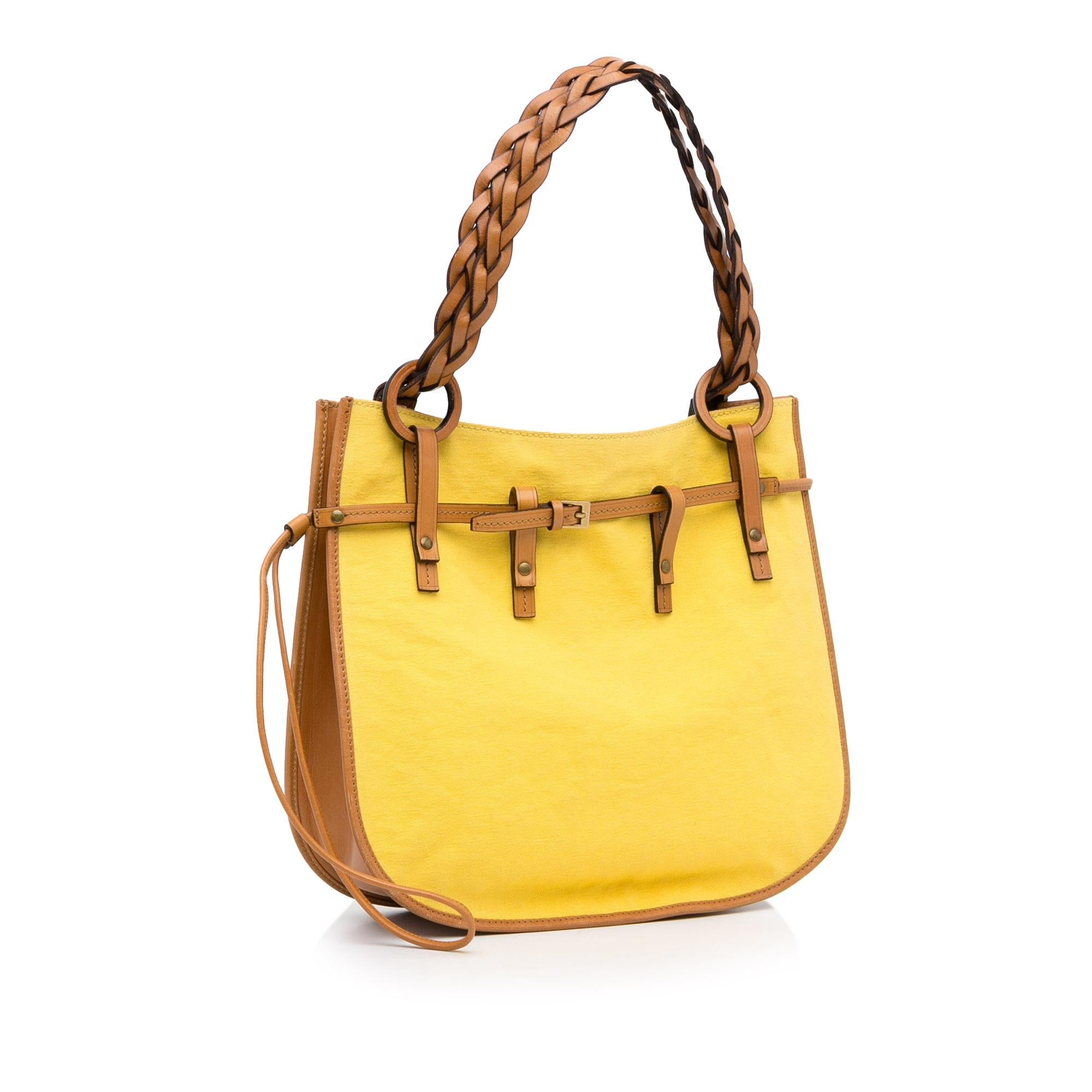 Gucci Canvas Shoulder Bag (SHG-KvPfvV)