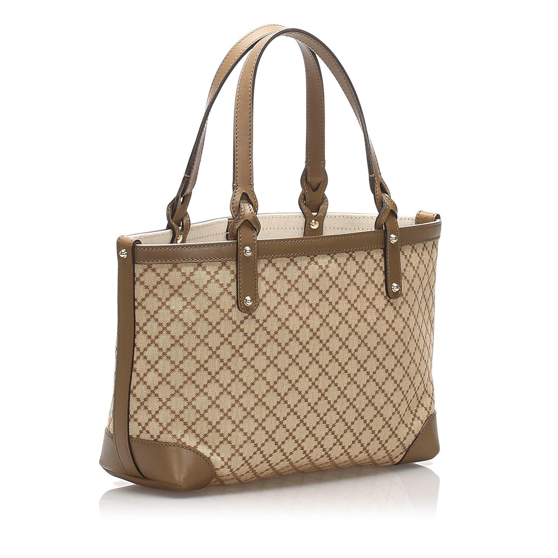 Gucci Diamante Craft Canvas Tote Bag (SHG-13814)