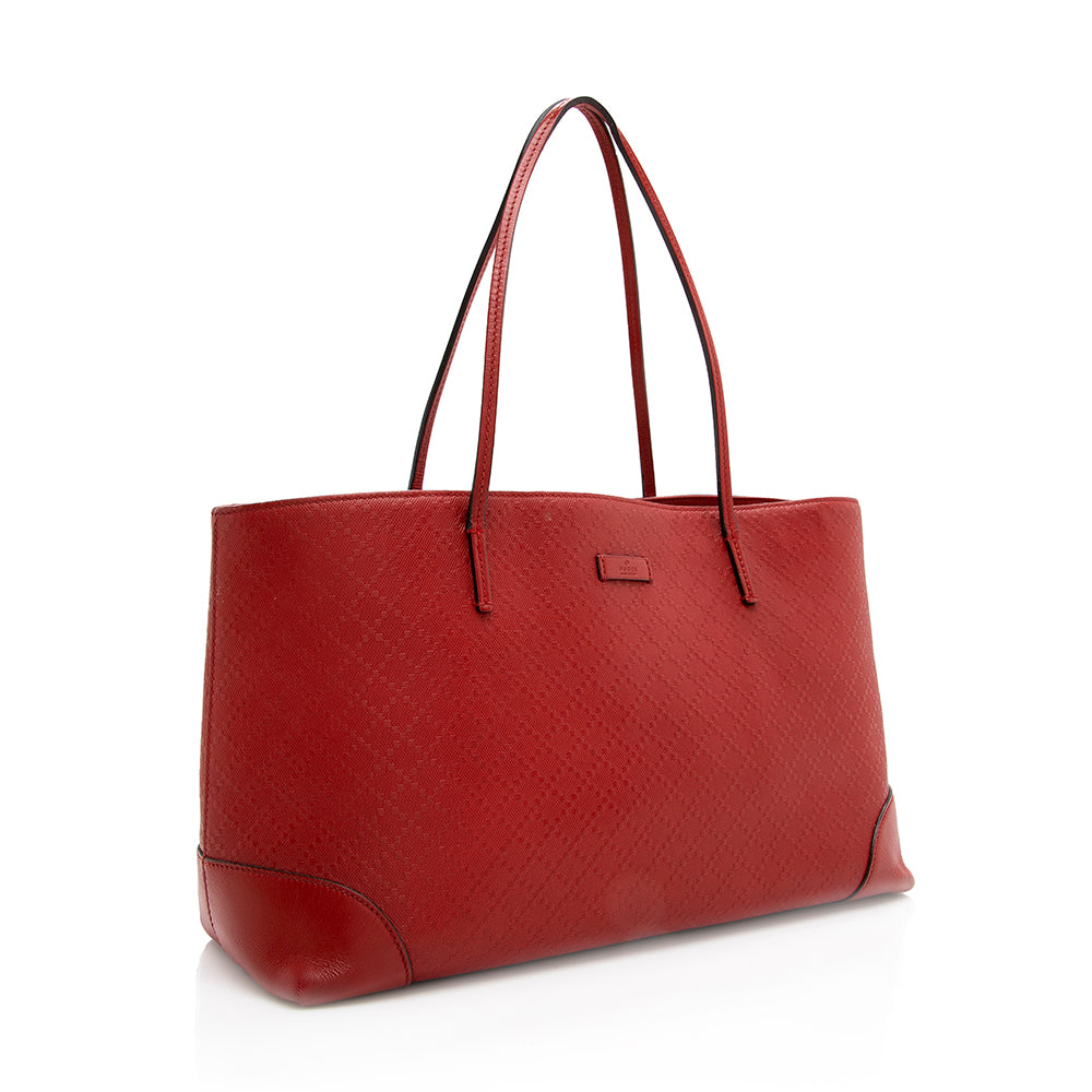 Gucci Diamante Leather Bright Tote