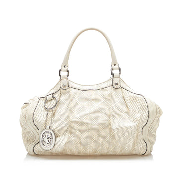 Gucci Diamante Sukey Hemp Tote Bag (SHG-16357)