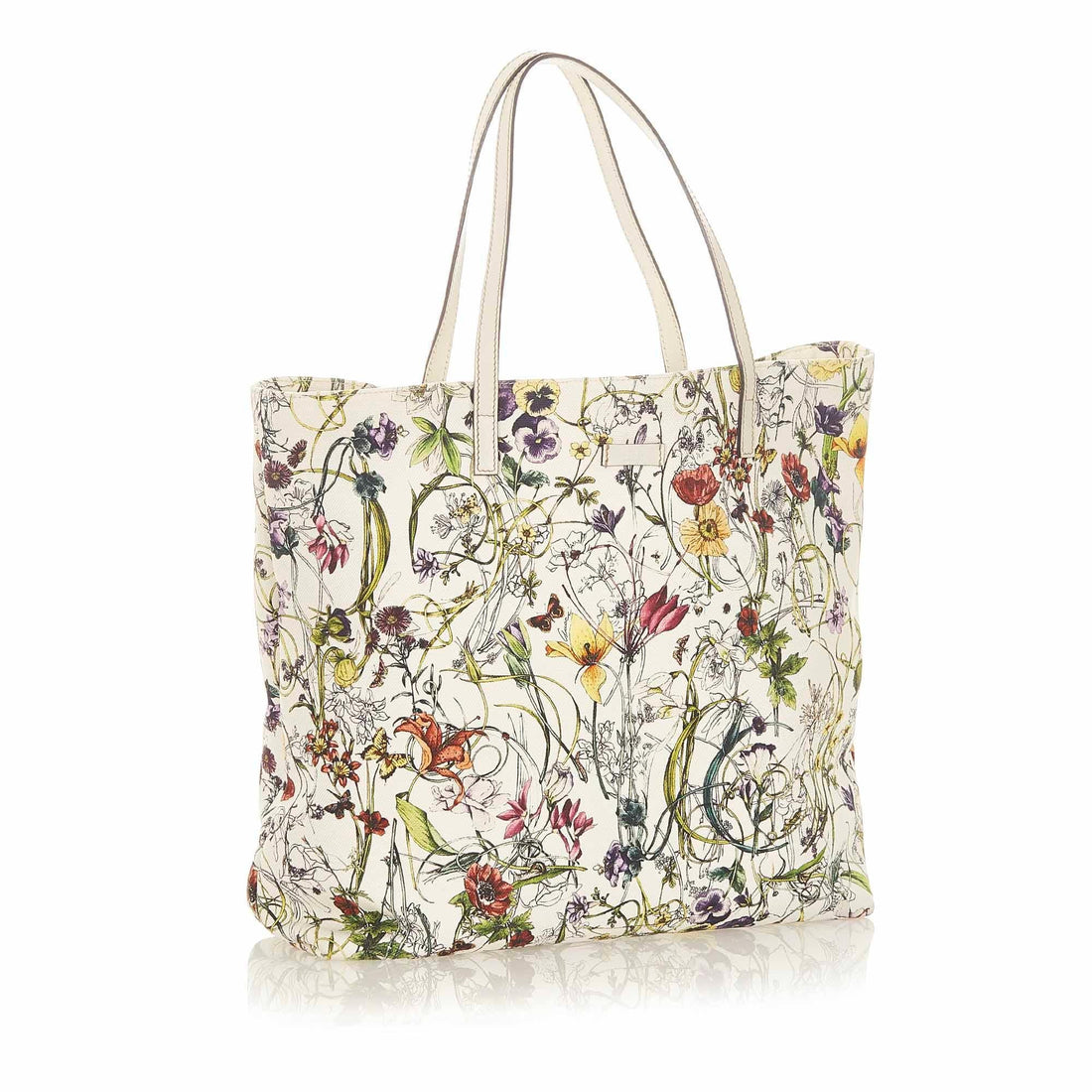 Gucci Flora Canvas Tote Bag (SHG-19680)