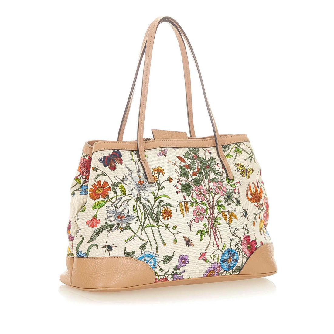 Gucci Flora Canvas Tote Bag (SHG-19977)