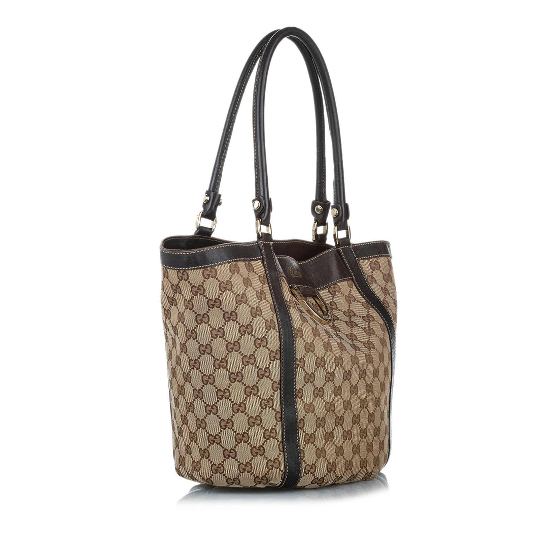 Gucci GG Abbey D-Ring Canvas Tote Bag (SHG-20430)