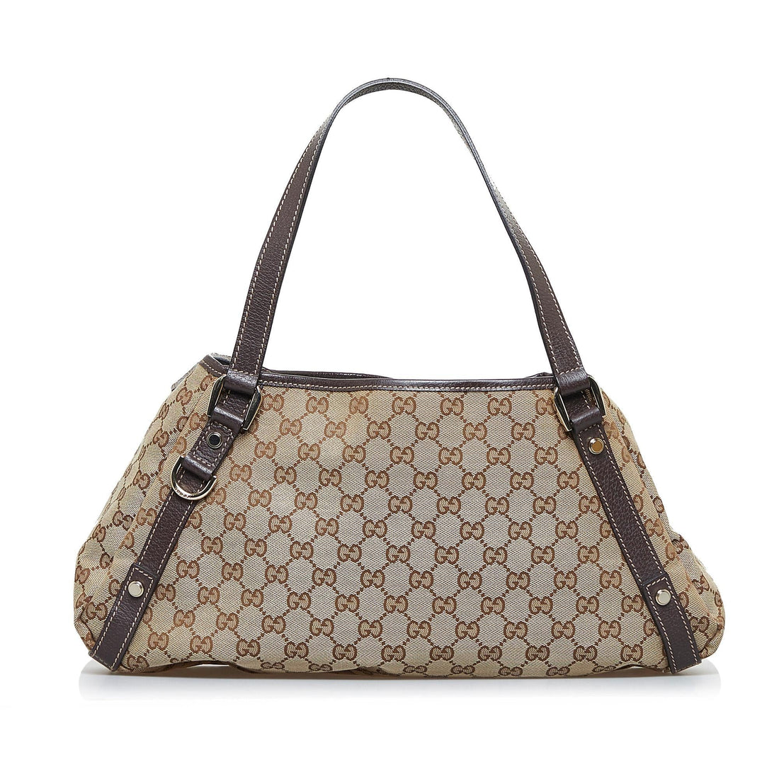 Gucci GG Canvas Abbey D-Ring Shoulder Bag (SHG-ovr3Zf)
