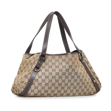 Gucci GG Canvas Abbey D-Ring Shoulder Bag (SHG-ovr3Zf)