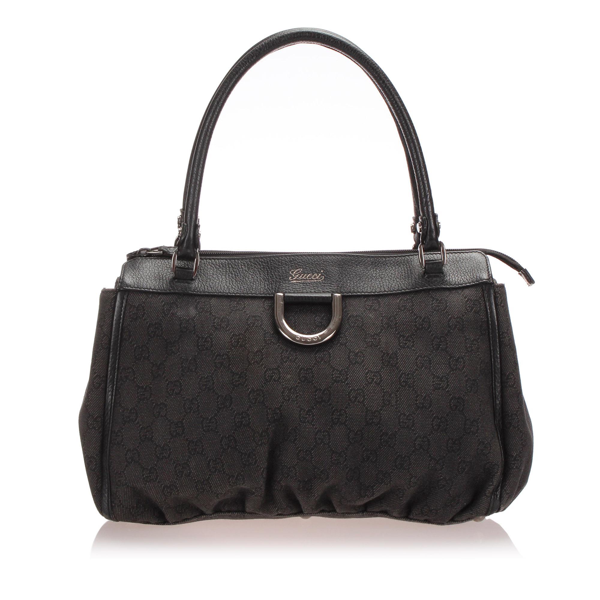 Gucci GG Canvas Abbey D-Ring Tote  (SHG-12924)