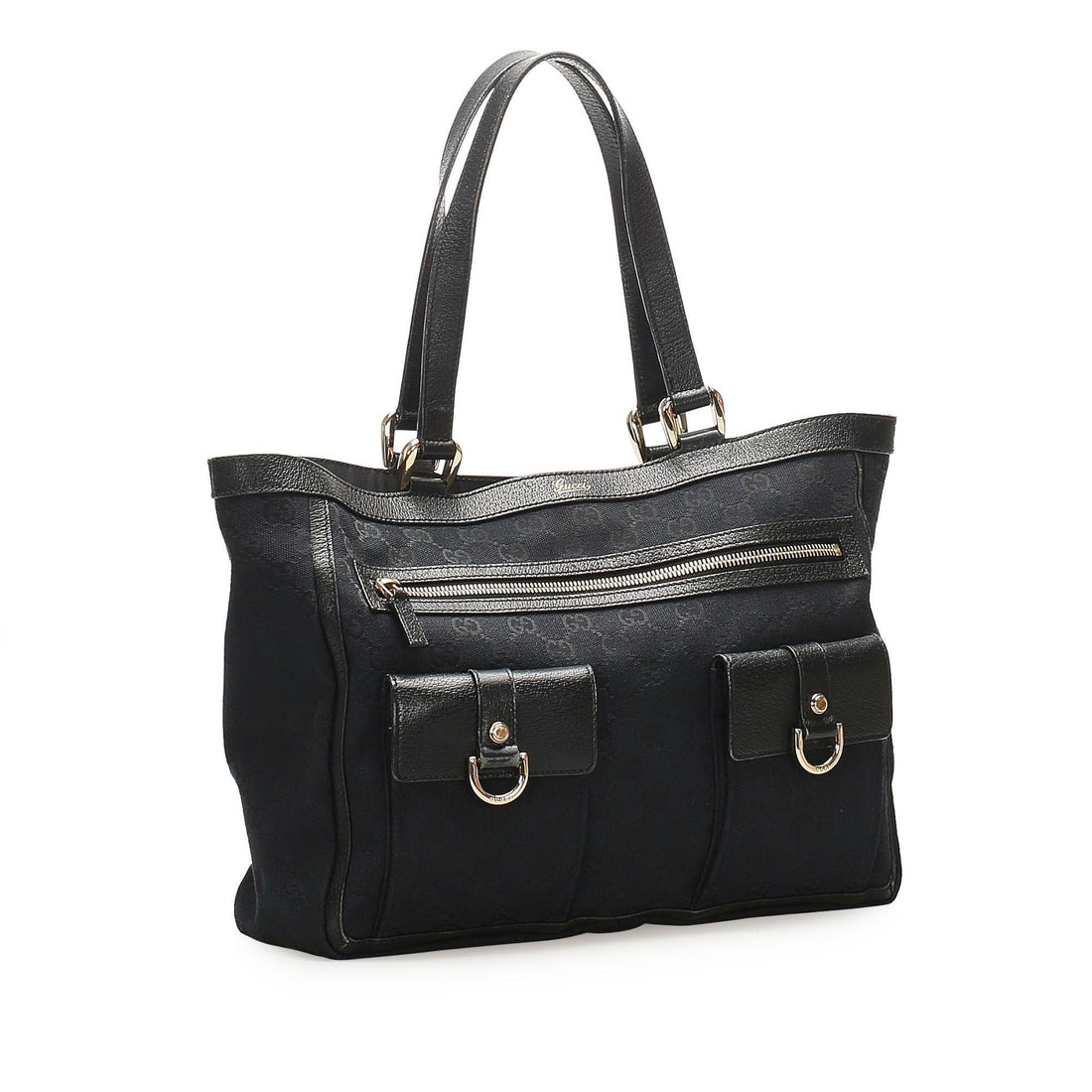 Gucci GG Canvas Abbey D Ring Tote Bag (SHG-14659)