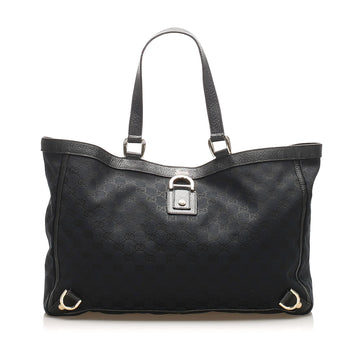 Gucci GG Canvas Abbey D- Ring Tote Bag (SHG-15204)