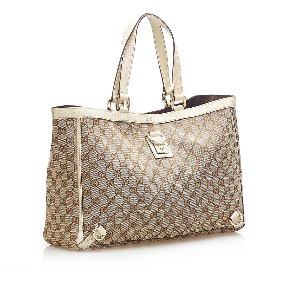 Gucci GG Canvas Abbey D- Ring Tote Bag (SHG-15772)