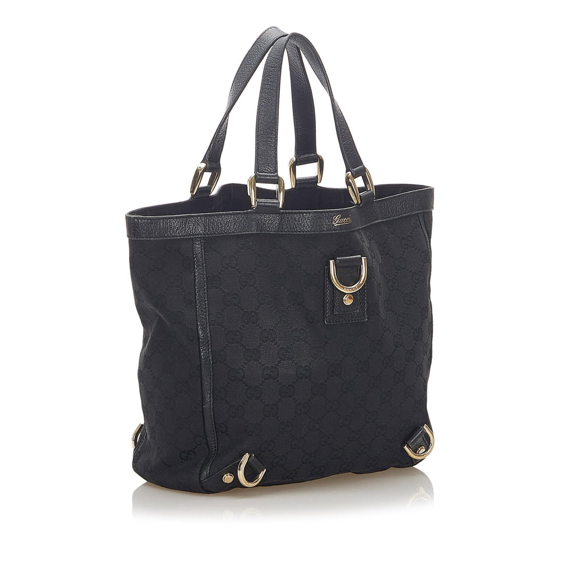 Gucci GG Canvas Abbey D-Ring Tote Bag (SHG-17477)