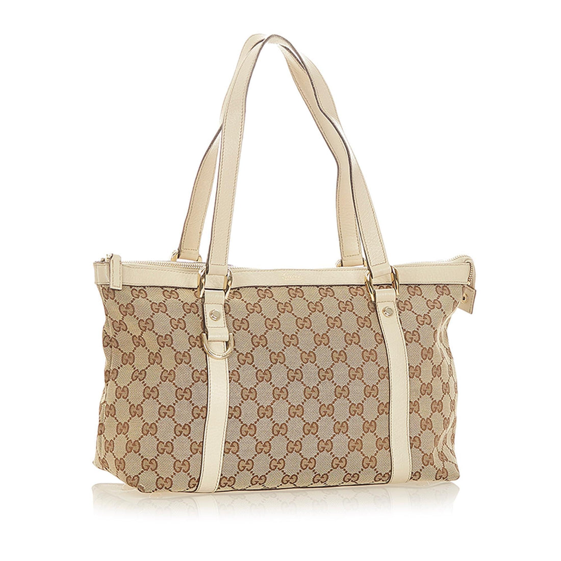 Gucci GG Canvas Abbey Tote Bag (SHG-19400)