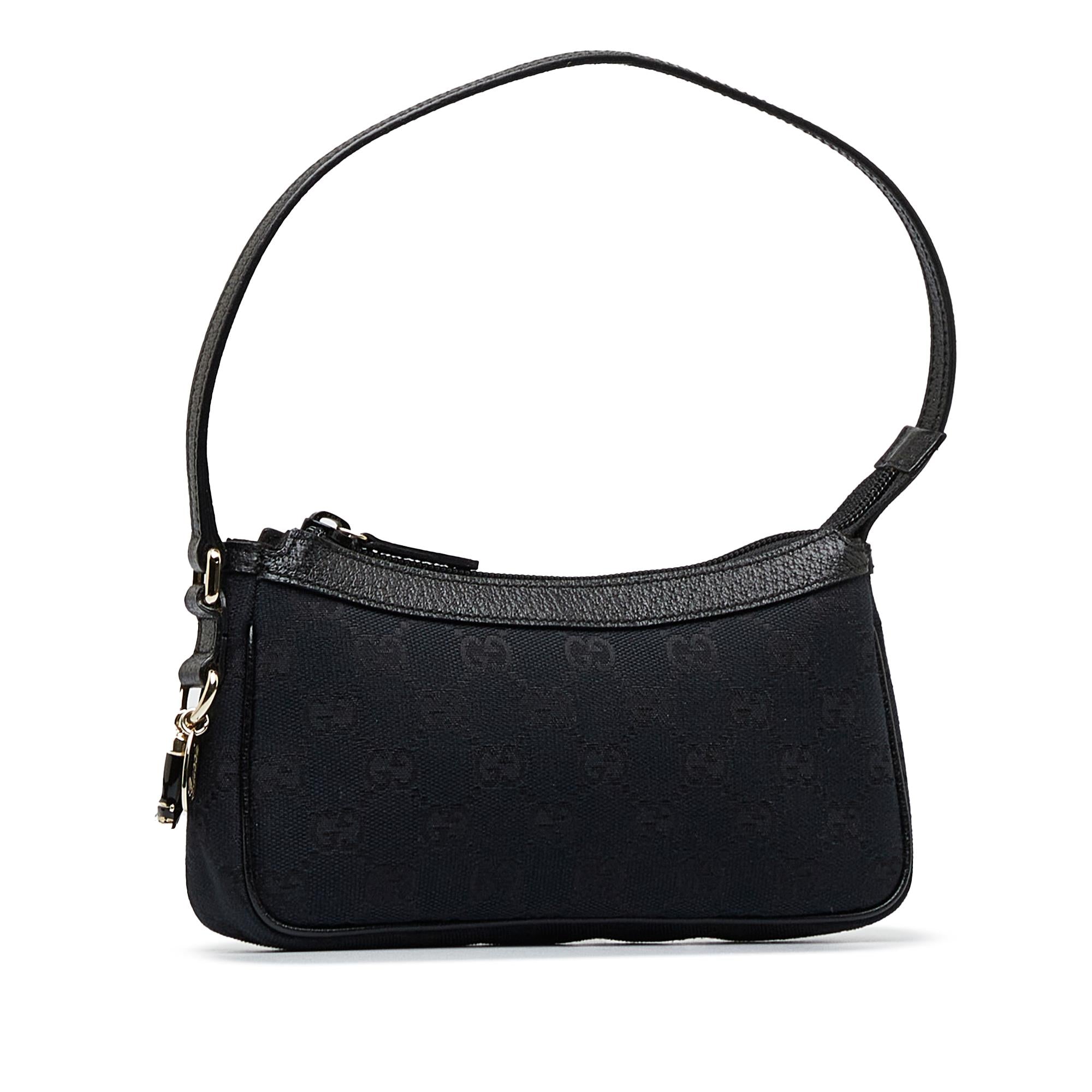 Gucci GG Canvas Baguette (SHG-onJKx6)