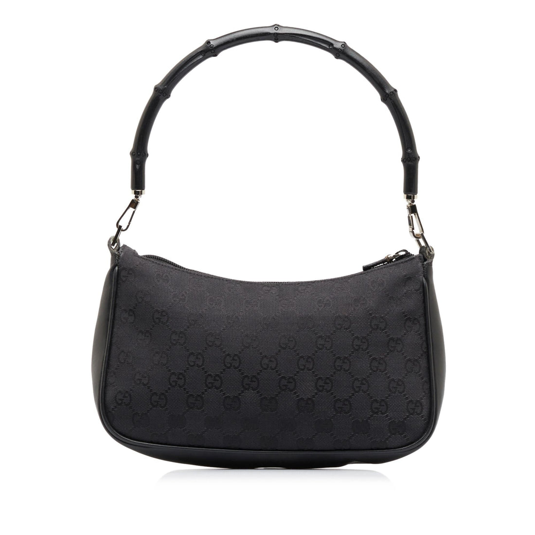 Gucci GG Canvas Bamboo Baguette (SHG-kSjf51)