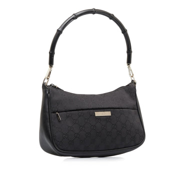 Gucci GG Canvas Bamboo Baguette (SHG-kSjf51)