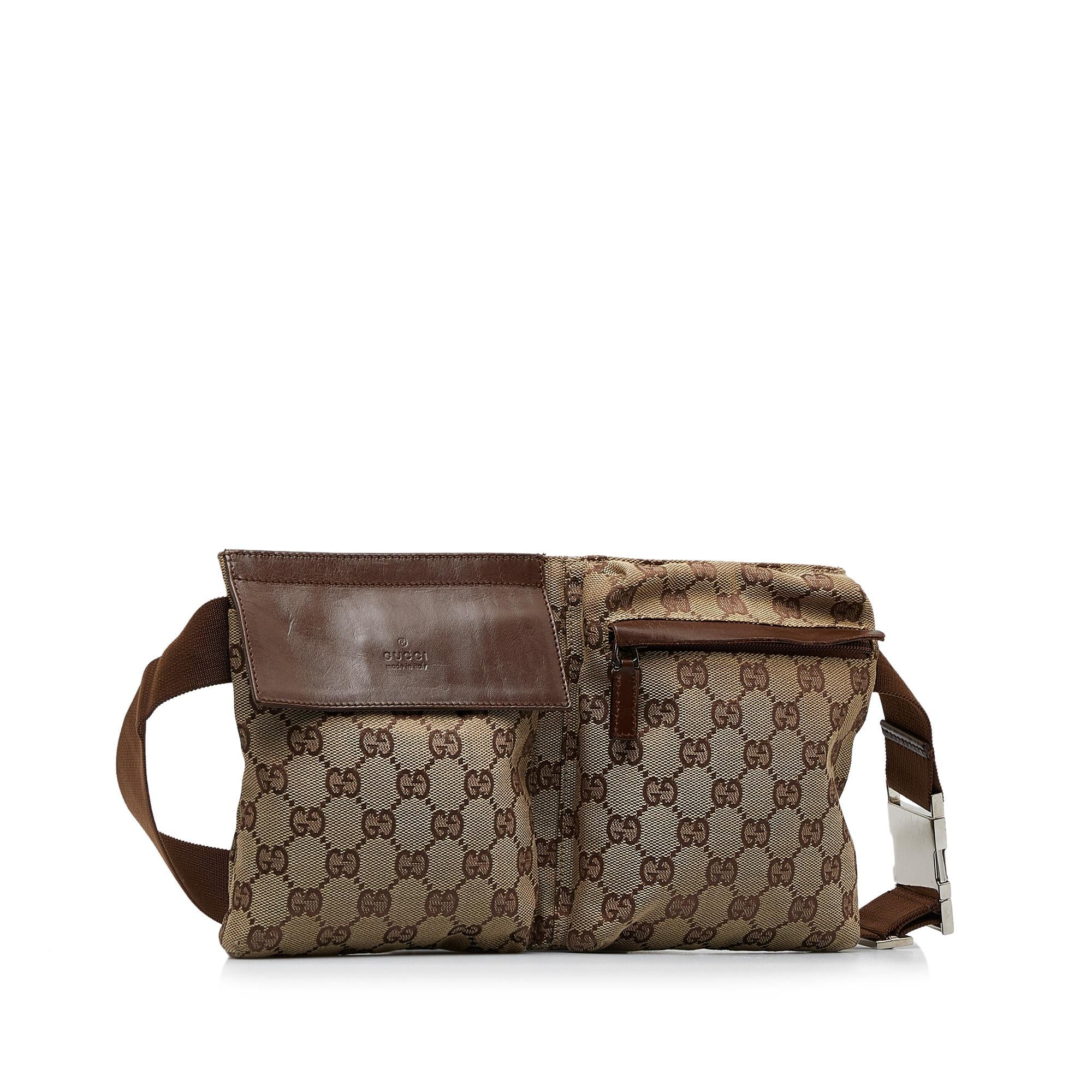 Gucci GG Canvas Belt Bag (SHG-qT6KSY)