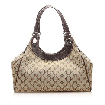 Gucci GG Canvas Charmy Tote Bag (SHG-15678)