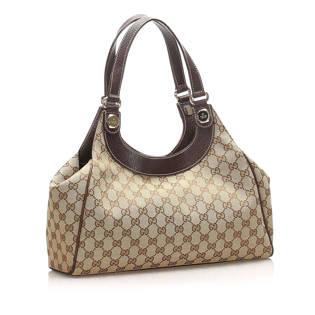 Gucci GG Canvas Charmy Tote Bag (SHG-15678)