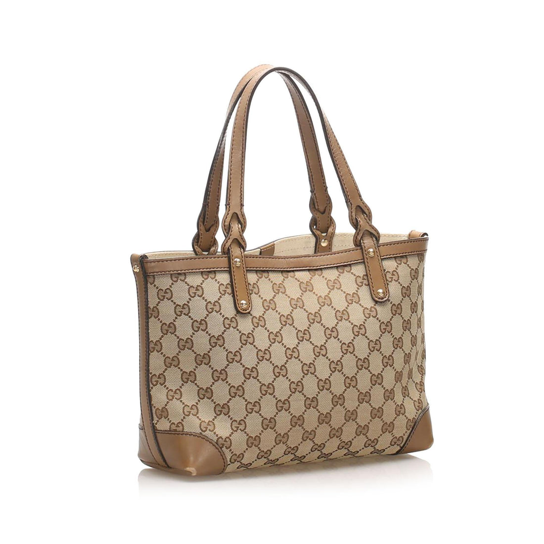 Gucci GG Canvas Craft Tote Bag (SHG-14512)
