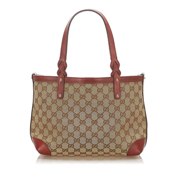 Gucci GG Canvas Craft Tote Bag (SHG-17776)