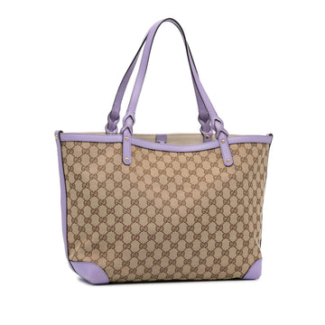 Gucci GG Canvas Craft Tote (SHG-MJEHbV)