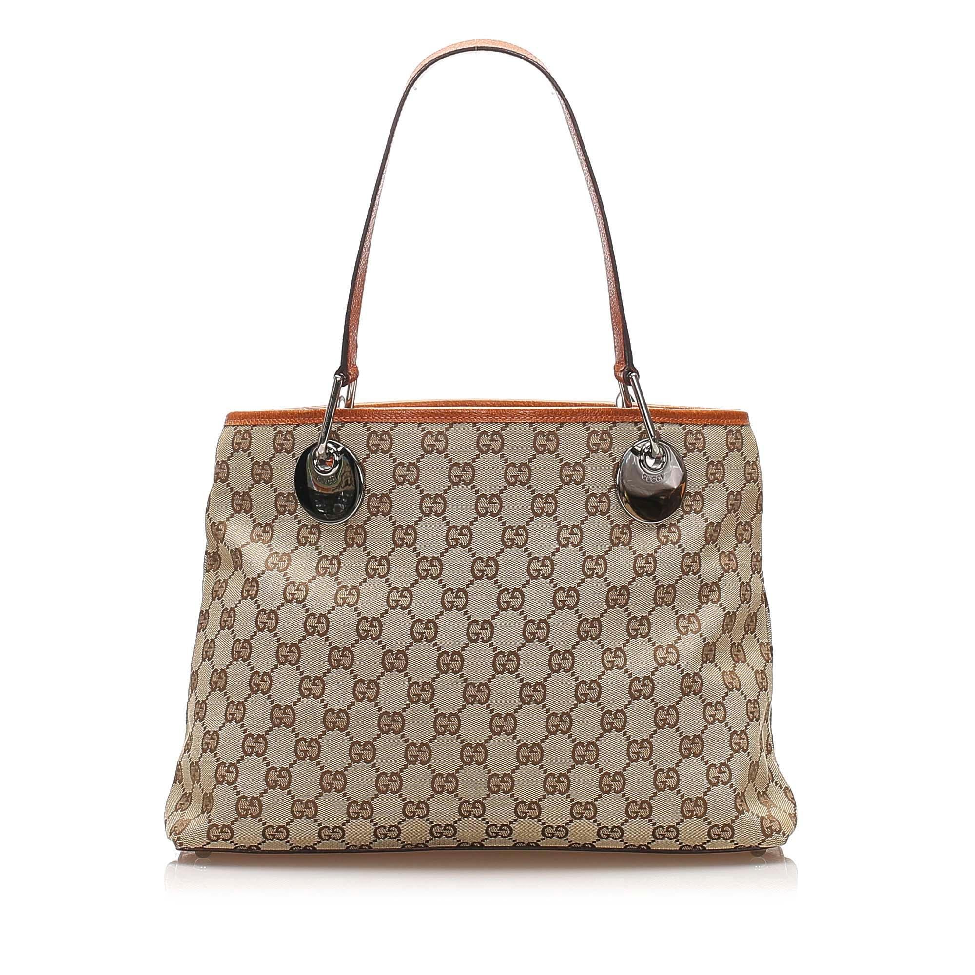 Gucci GG Canvas Eclipse Tote Bag (SHG-14237)