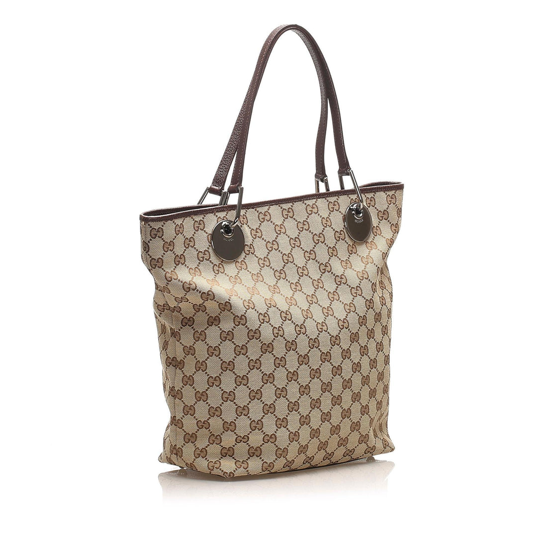 Gucci GG Canvas Eclipse Tote Bag (SHG-14370)