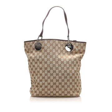 Gucci GG Canvas Eclipse Tote Bag (SHG-15362)