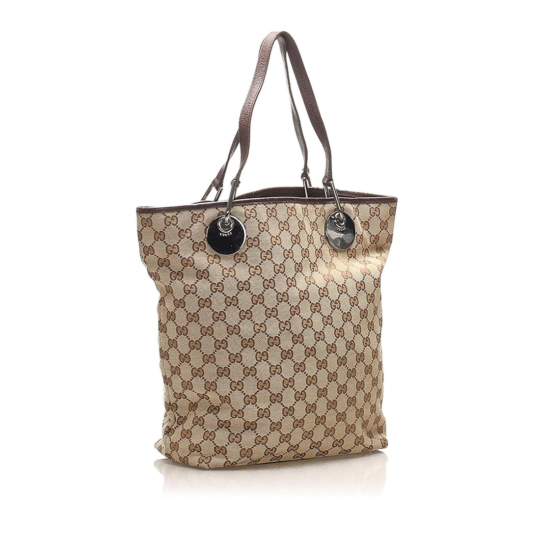 Gucci GG Canvas Eclipse Tote Bag (SHG-15362)