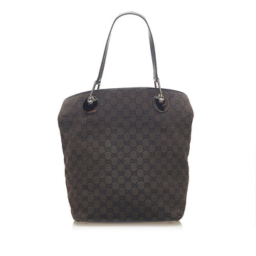 Gucci GG Canvas Eclipse Tote Bag (SHG-18543)