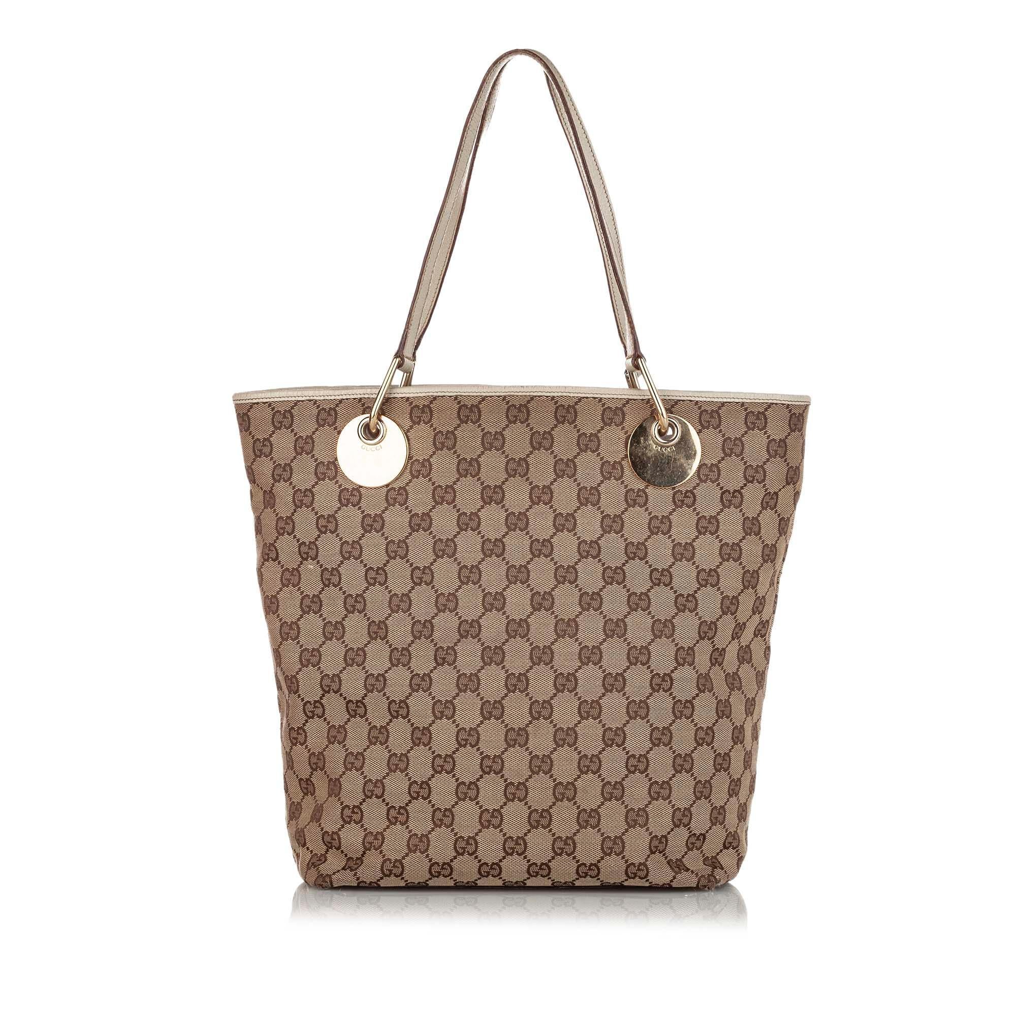 Gucci GG Canvas Eclipse Tote Bag (SHG-20775)
