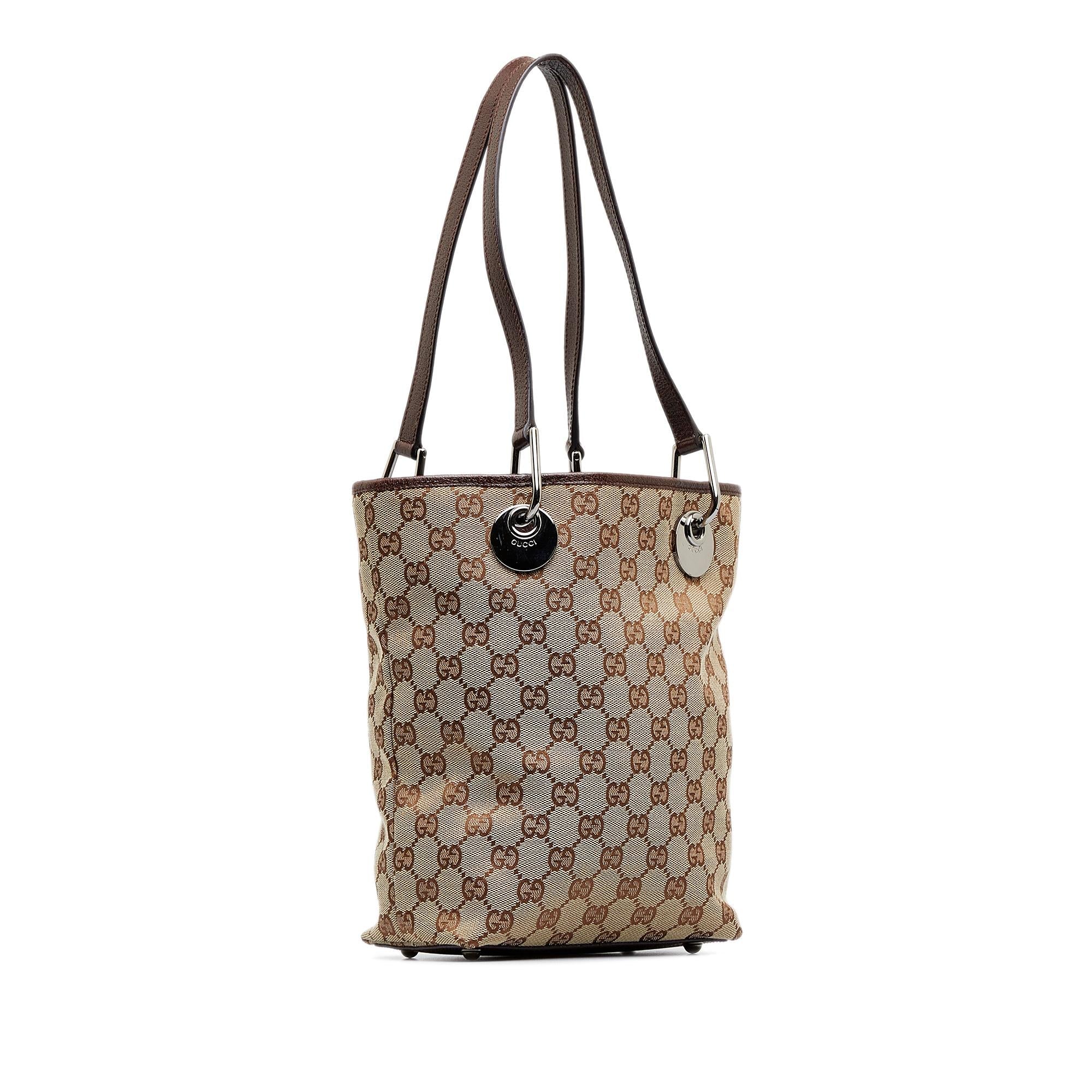 Gucci GG Canvas Eclipse Tote (SHG-soyDj3)