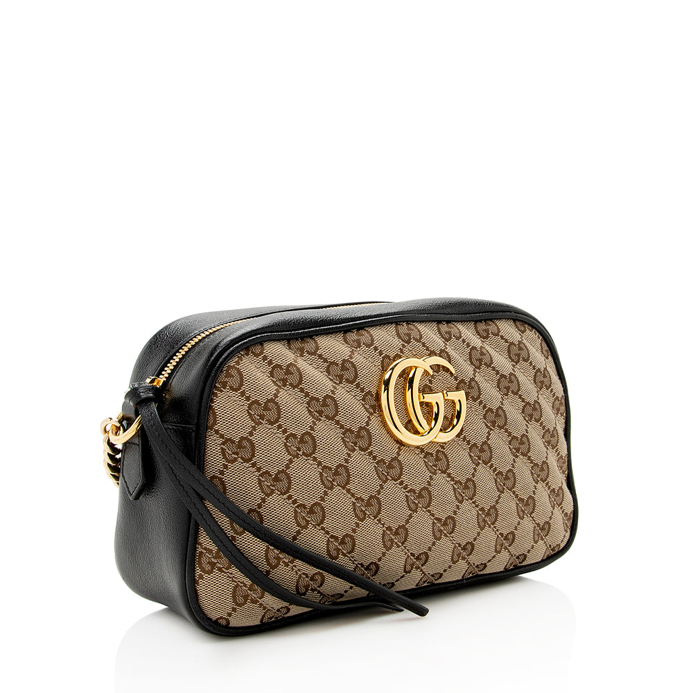 Gucci GG Canvas GG Marmont Small Shoulder Bag